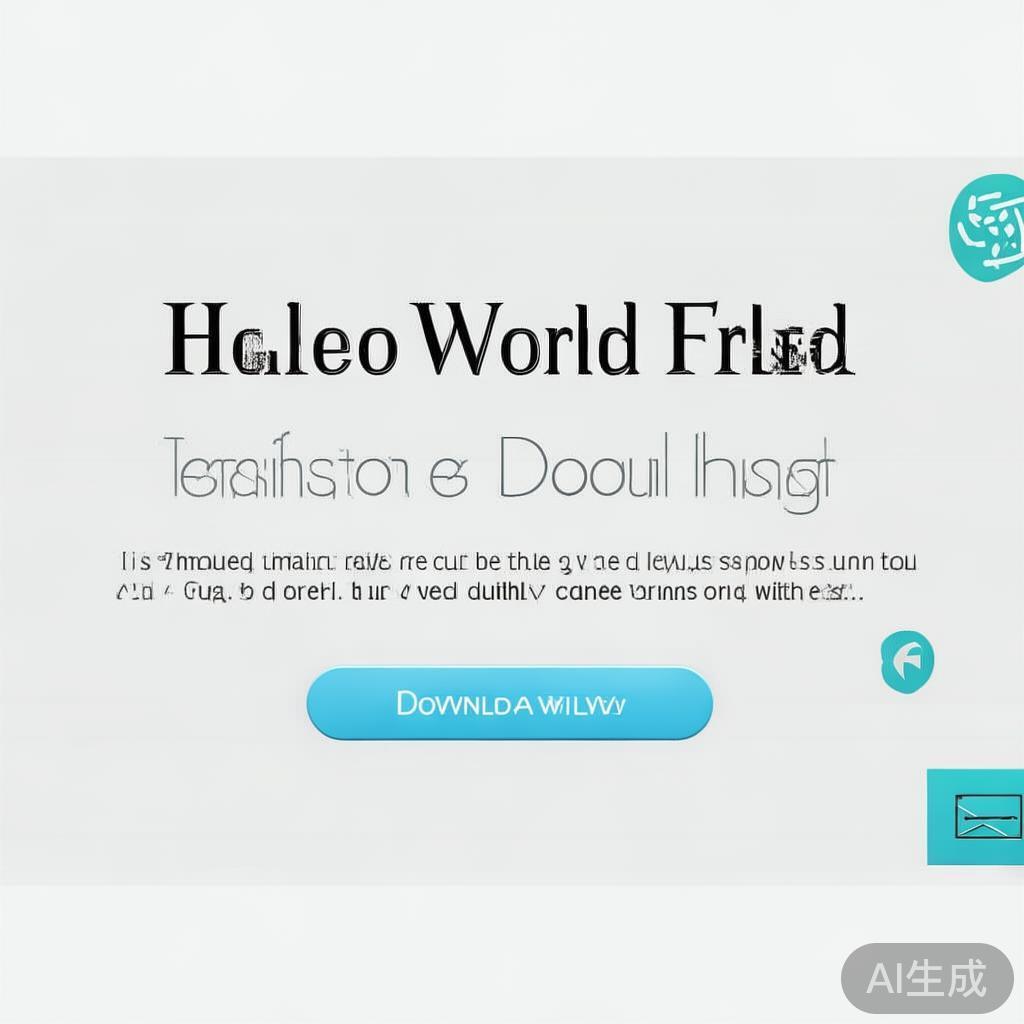HelloWorld免费翻译模板下载